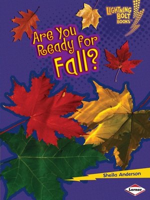 cover image of Are You Ready for Fall?